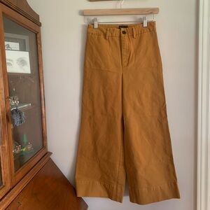 Frank and Oak Cropped Wide Leg Pants